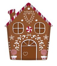 Lade das Bild in den Galerie-Viewer, Serving Plate Gingerbread House.