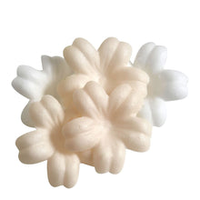 Charger l'image dans la galerie, Box of white and nude scented soap petals - Parfum Rose.