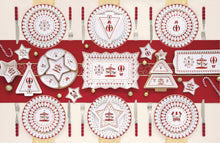 Load image into Gallery viewer, Serving Platter Christmas Wonderland.