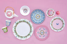 Lade das Bild in den Galerie-Viewer, Set 4 Dessert Plates Spring Parade.