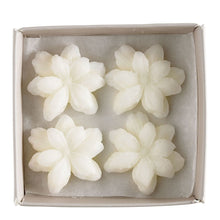Charger l'image dans la galerie, Box of 4 Jasmine Melting Decorations in Scented Wax - Sublime Jasmin..