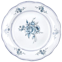 Charger l'image dans la galerie, CAPPETTATA HERITAGE FLORALS 18-Piece Blue Floral Porcelain Dinner Set for 6.