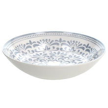 Charger l'image dans la galerie, MADISON ARABESQUE 18-Piece Mediterranean Porcelain Dinner Set for 6.