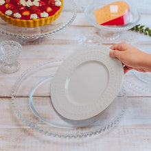 Lade das Bild in den Galerie-Viewer, Sousplat Crystal Pearl Plate 32cm.