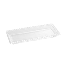 Lade das Bild in den Galerie-Viewer, Crystal pearl serving plate 30x12x3cm..