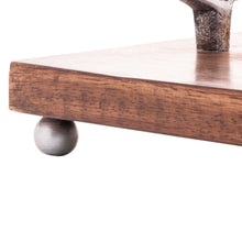 Charger l'image dans la galerie, Wooden Rectangular Board with Handles 50x20x5cm.