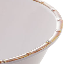 Load image into Gallery viewer, Melamine White Salad Bowl 25x12cm.