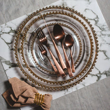 Load image into Gallery viewer, Rose Pearl Crystal Dessert Plate 20cm.