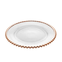 Load image into Gallery viewer, Rose Pearl Crystal Dessert Plate 20cm.