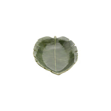 Lade das Bild in den Galerie-Viewer, Ceramic Banana Leaf Plate 23x16x4.5cm.