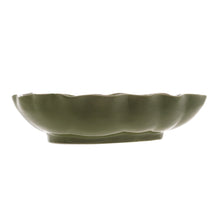 Lade das Bild in den Galerie-Viewer, Ceramic Banana Leaf Serving Plate.