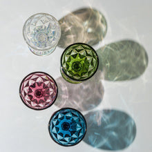 Lade das Bild in den Galerie-Viewer, Blue diamond Set of 6 Glasses.