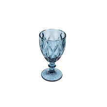 Lade das Bild in den Galerie-Viewer, Blue diamond Set of 6 Glasses.