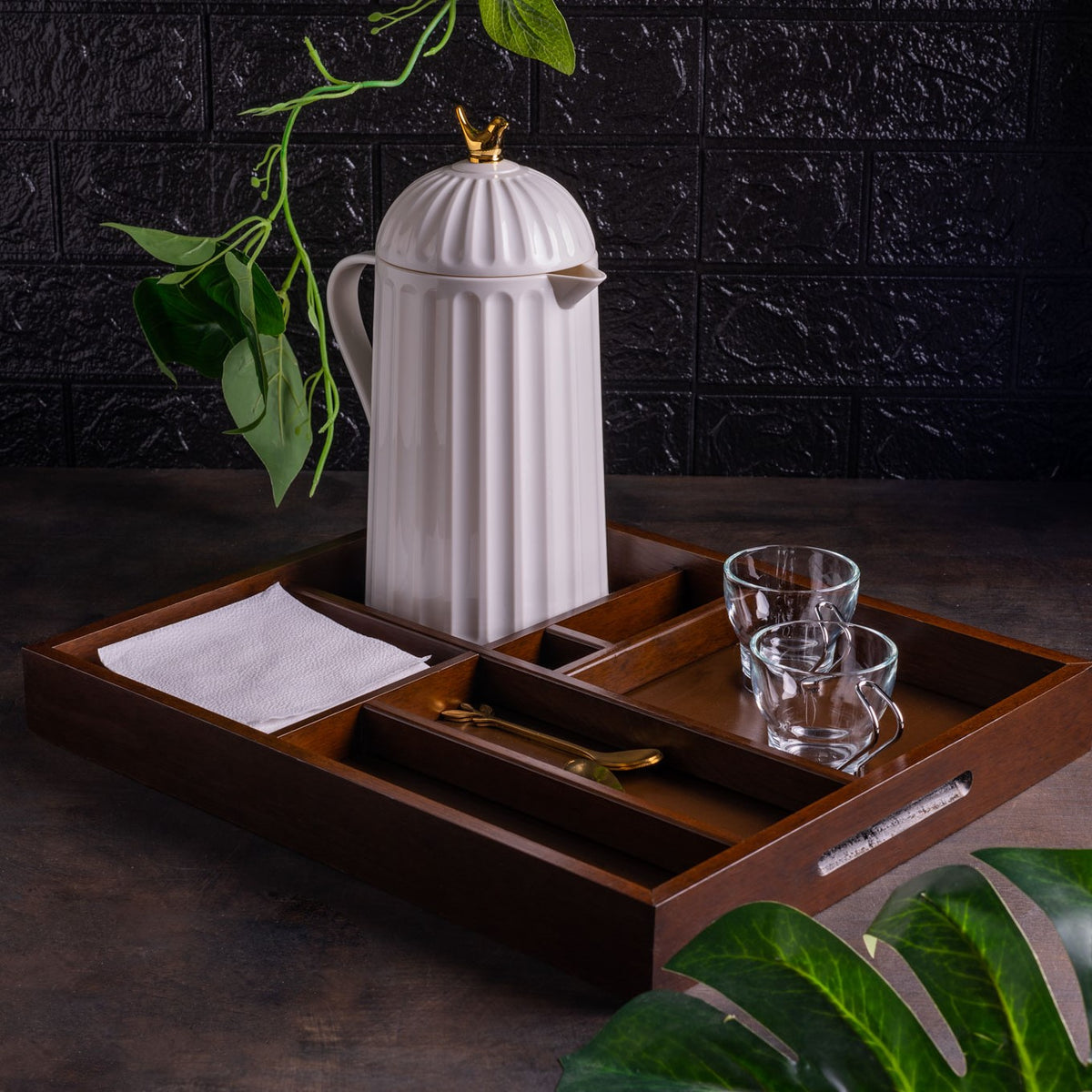 Wooden Organiser Tray 39x34x5cm
