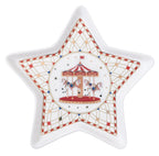 Serving Platter Star Christmas Wonderland.