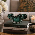 The Green Elegance Centrepiece – 21 × 10 cm | House Art