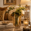 The Amber Luxury Vase – 18 × 21 cm | House Art
