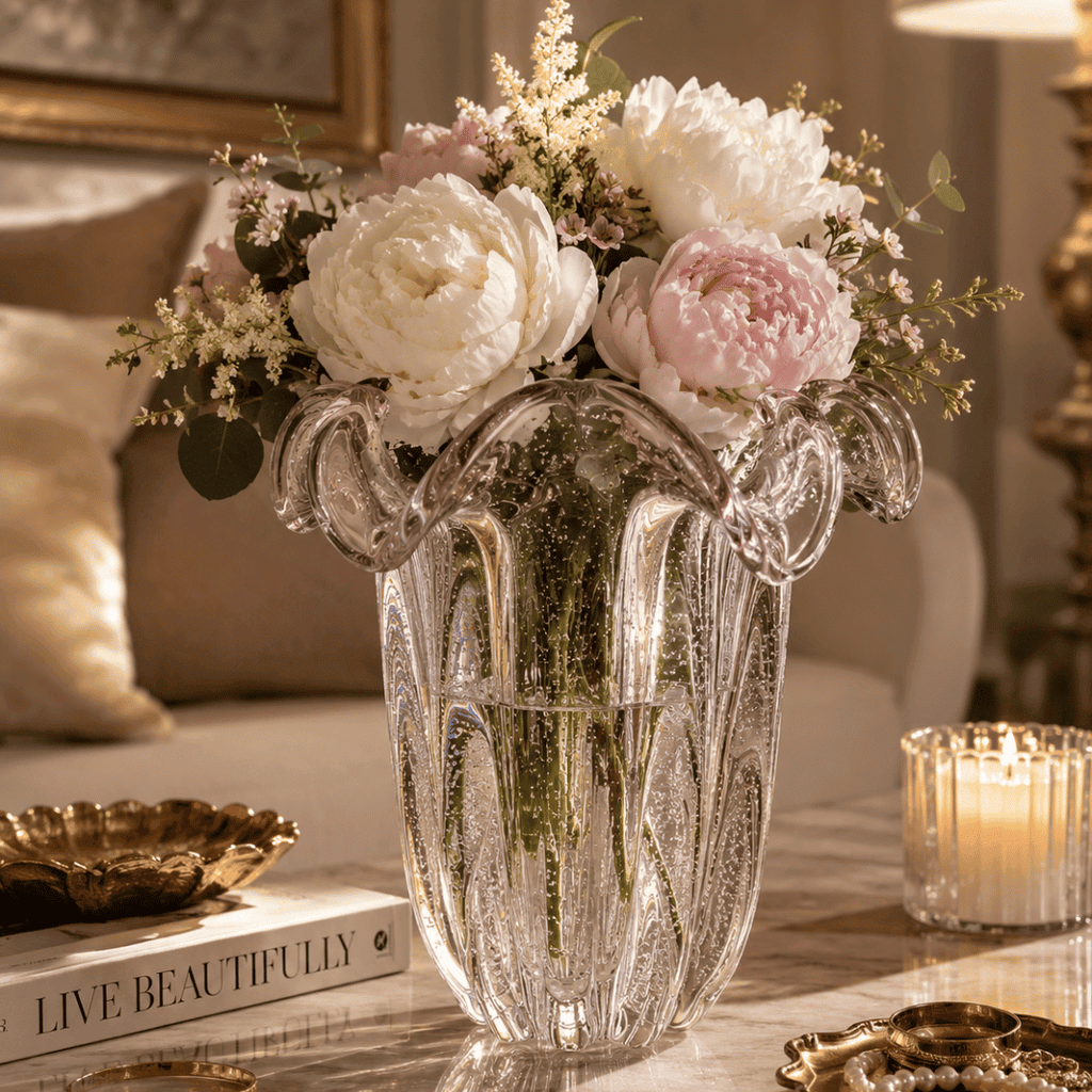 The Rose Luxury Vase – 18 × 21 cm | House Art