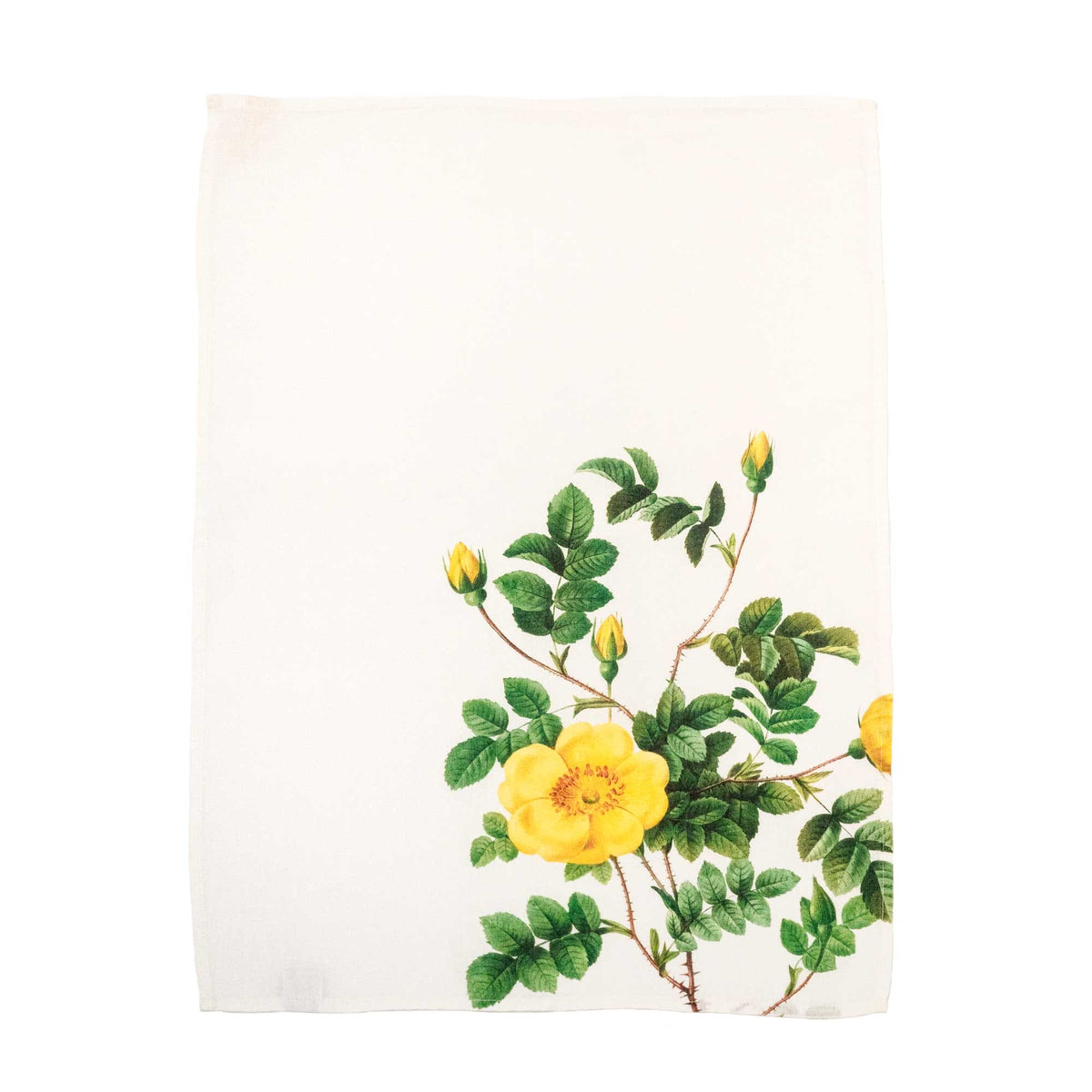 Set of 2 Mimosa & Rose Kitchen Towels.