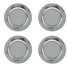 Charger l'image dans la galerie, Set of 4 Silver Plastic Sous-plat 33cm.
