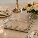 Glass Bakeware Serving Dish 34x20cm – image 3 | House Art