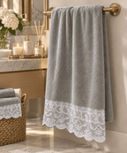 Lace Aquarelle Towel | House Art