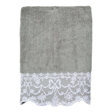 Load image into Gallery viewer, Lace Aquarelle Towel.
