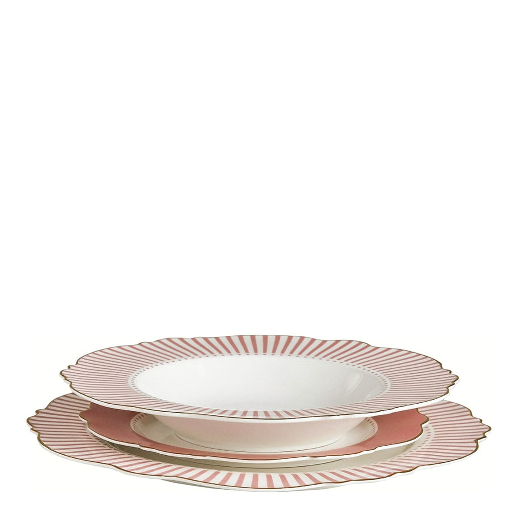 Dinner Plate Mrs.Recamier - Pink.