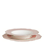 Dinner Plate Mrs.Recamier - Pink.