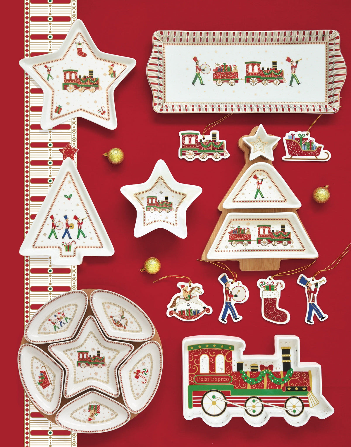Serving Platter Polar Express.