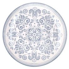 Lade das Bild in den Galerie-Viewer, MADISON ARABESQUE 18-Piece Mediterranean Porcelain Dinner Set for 6.
