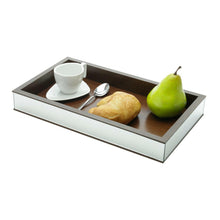 Lade das Bild in den Galerie-Viewer, Wooden Tray with Mirrored Frame 35x20x5cm.
