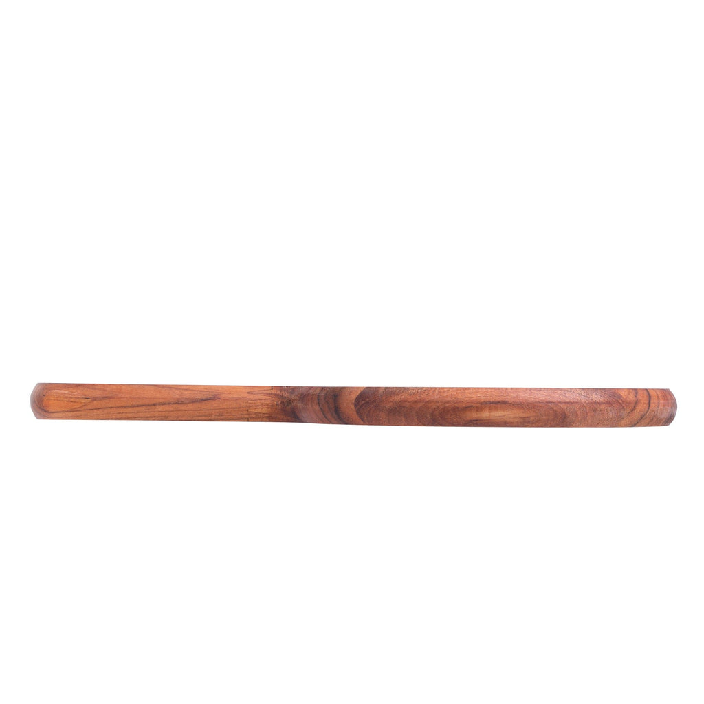 Wooden Board with a Porcelaine Plate 28x17x3cm.