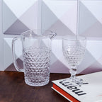 Heart Crystal Glass 330ml.