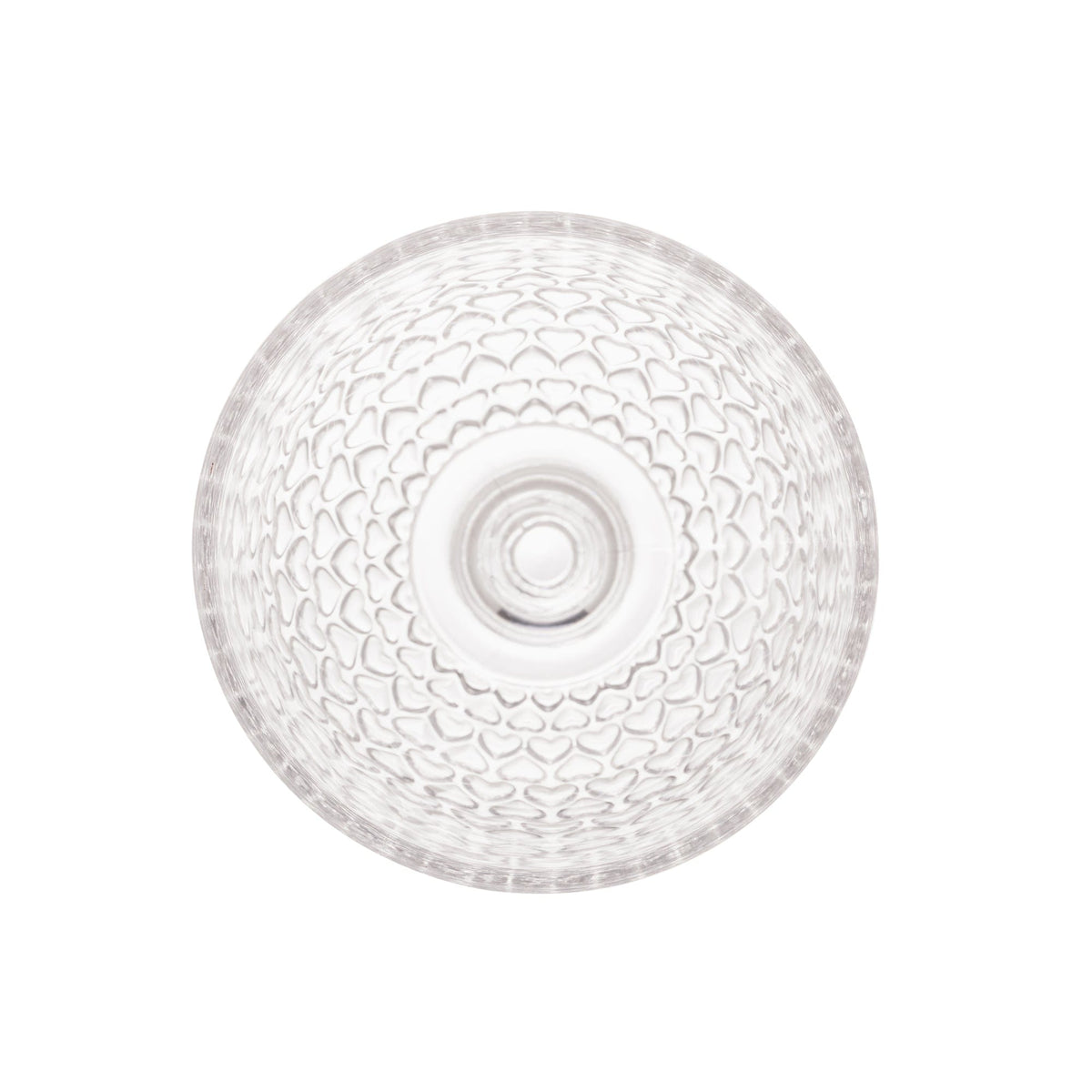 Heart Crystal Glass 330ml.