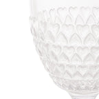 Heart Crystal Glass 330ml.