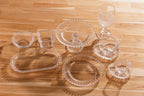 Heart Crystal Glass 330ml.