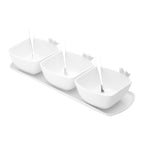 White Birds Appetiser set 36x11x9cm.
