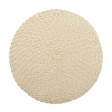 Lade das Bild in den Galerie-Viewer, Placemat Polyester Beige 38cm.
