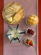 Set of 3 Porcelain Appetiser white dishes 16x8x3cm.