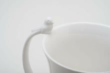 Lade das Bild in den Galerie-Viewer, Birds White Porcelain Mug 350ml.
