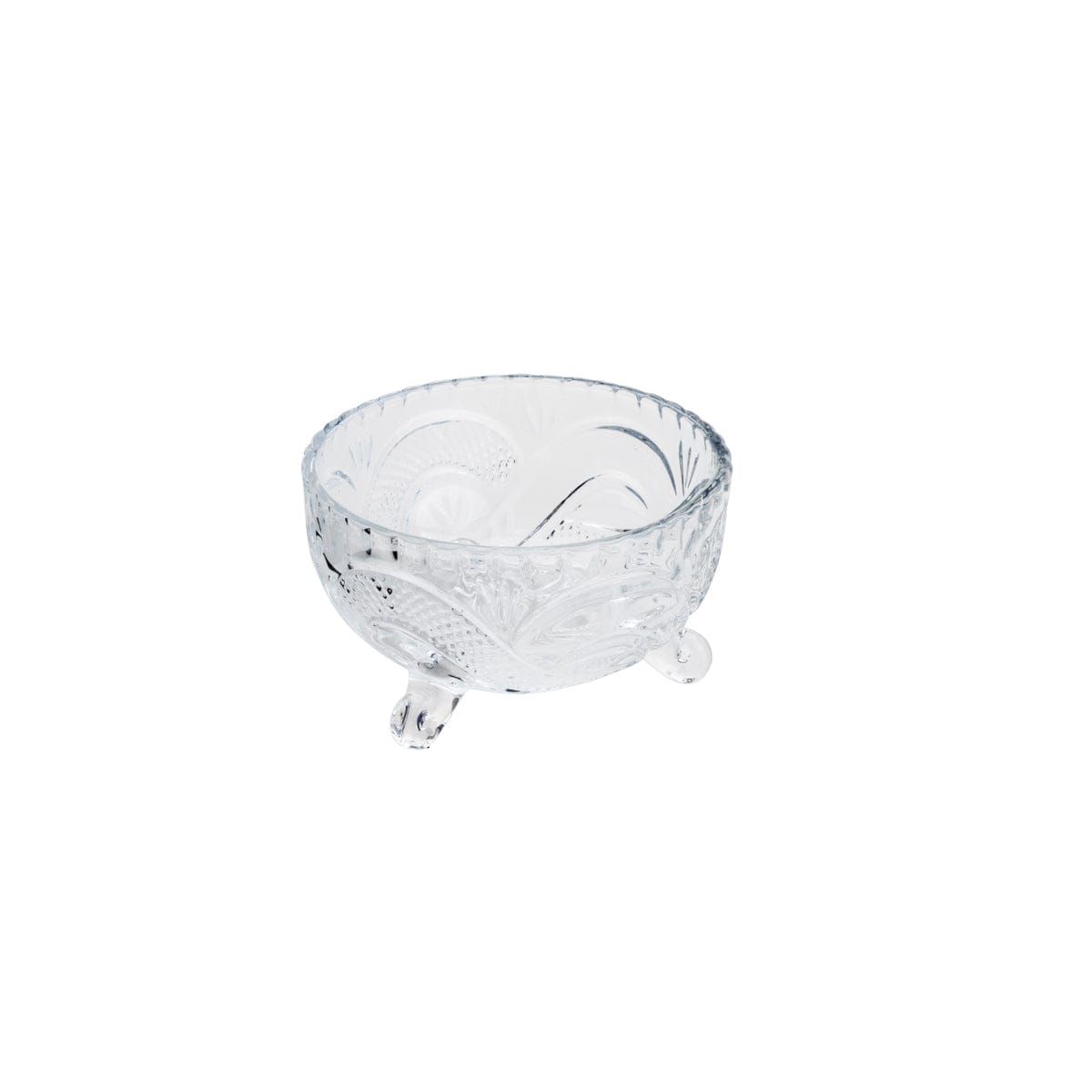 Set of Crystal Dessert Bowls 18x10cm/6x(10x6cm).