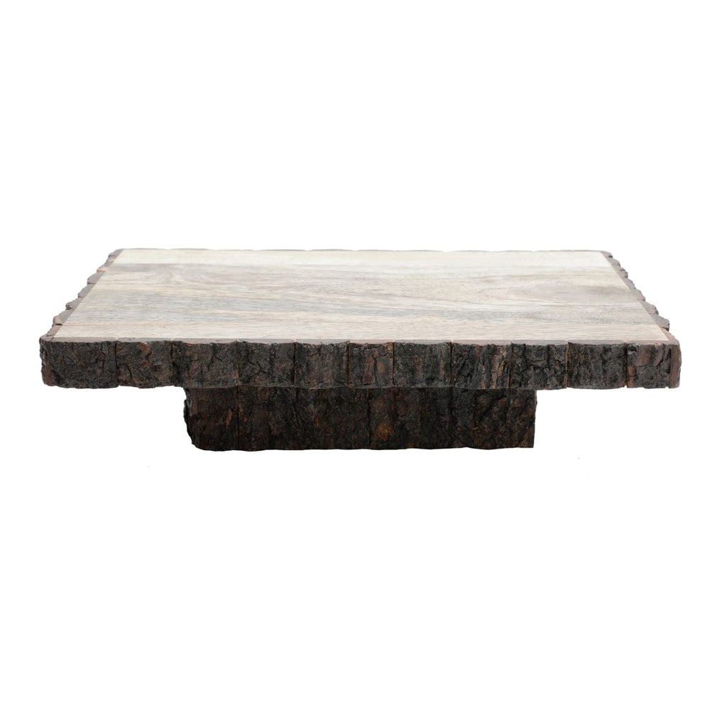 Wooden Rectangular Elevated Board 32x22x8cm.