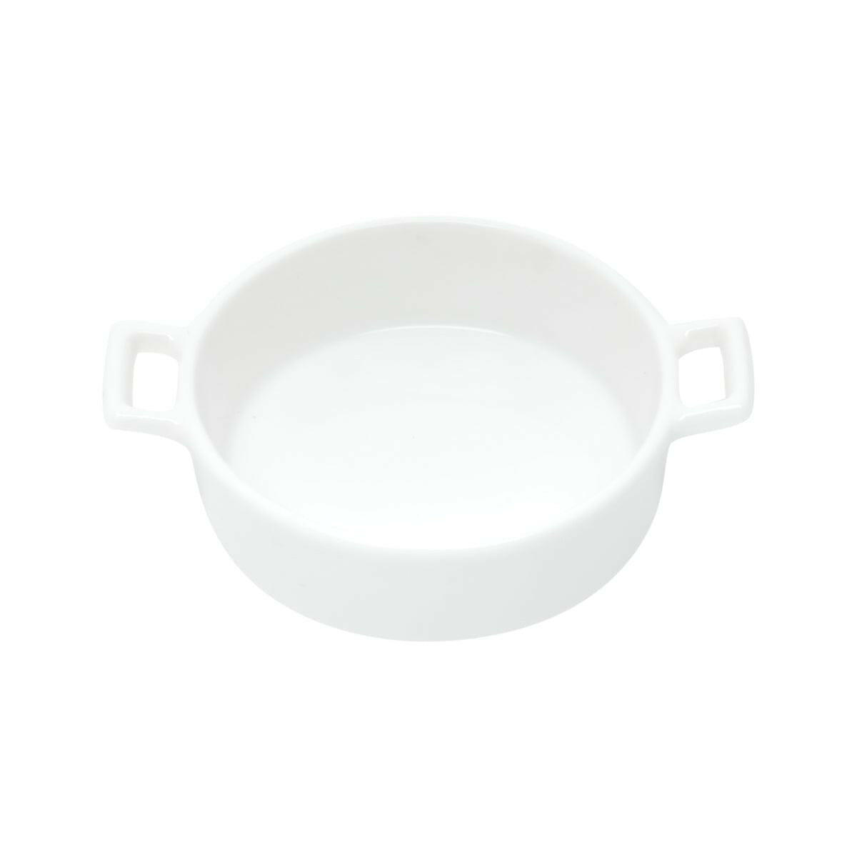 Appetiser round porcelain dish.