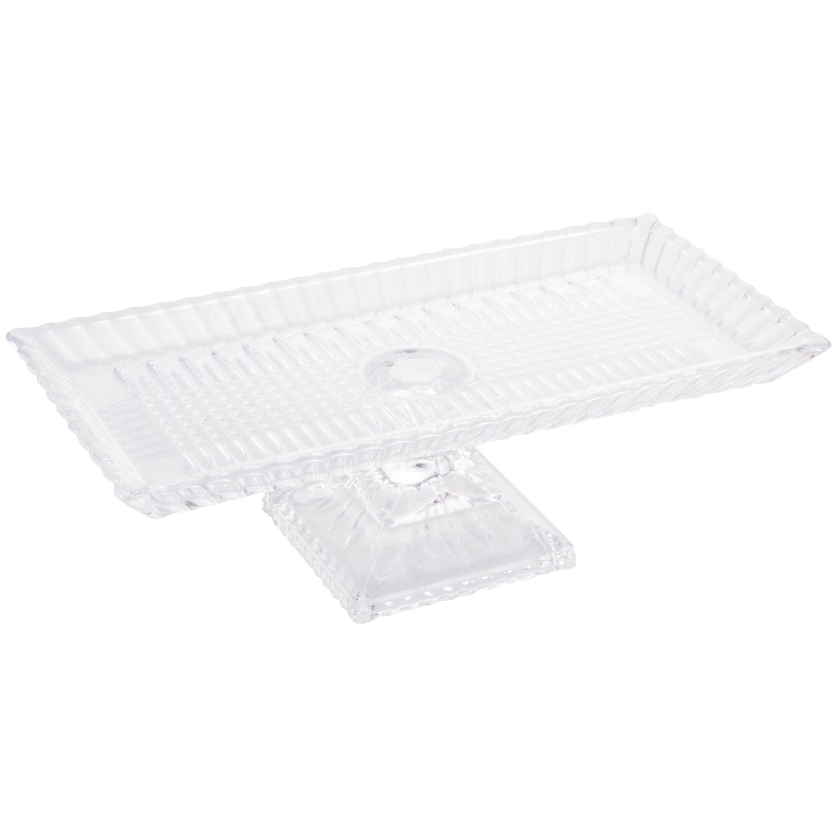 Crystal Queen Elevated Plate 34x17x11cm.