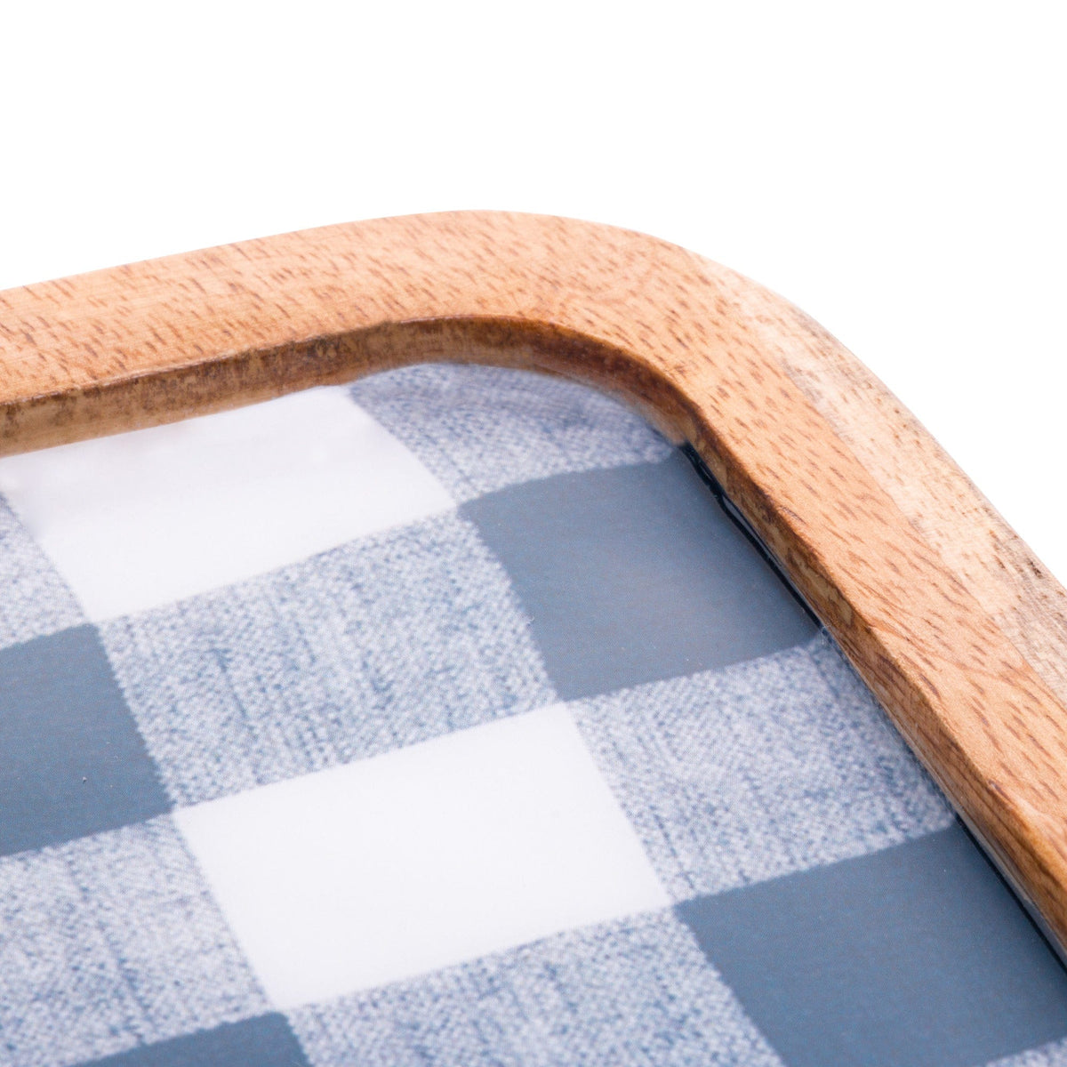 Wooden Cheese Platter with Glass Cover 24x24x15cm.