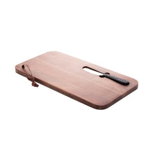 Charger l'image dans la galerie, Wooden Board with Knife 41x20x3cm.
