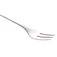 Charger l'image dans la galerie, Set of 4 Stainless Steel Silver Key Cake Forks.
