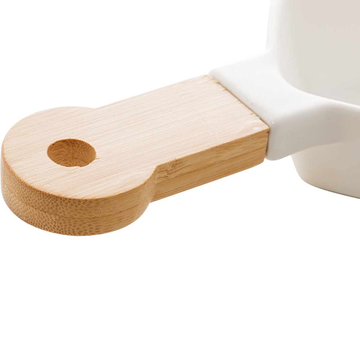 Porcelaine White Appetizer Small attached Bowls 36x15x5cm.