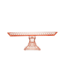 Load image into Gallery viewer, Pink Crystal Elevated Platter.
